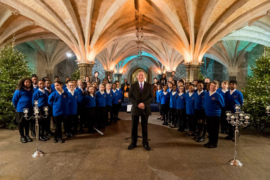 Commonwealth Youth Orchestra for Queen's Christmas Message 2017